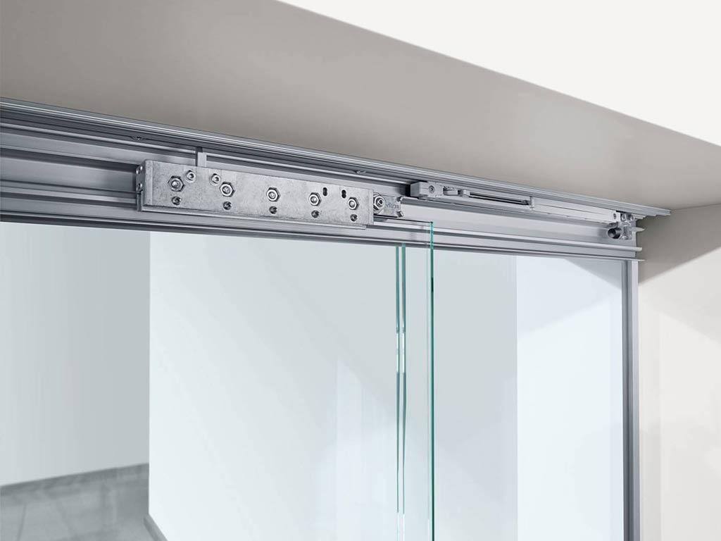 Glasschiebewand Anschluss Detail